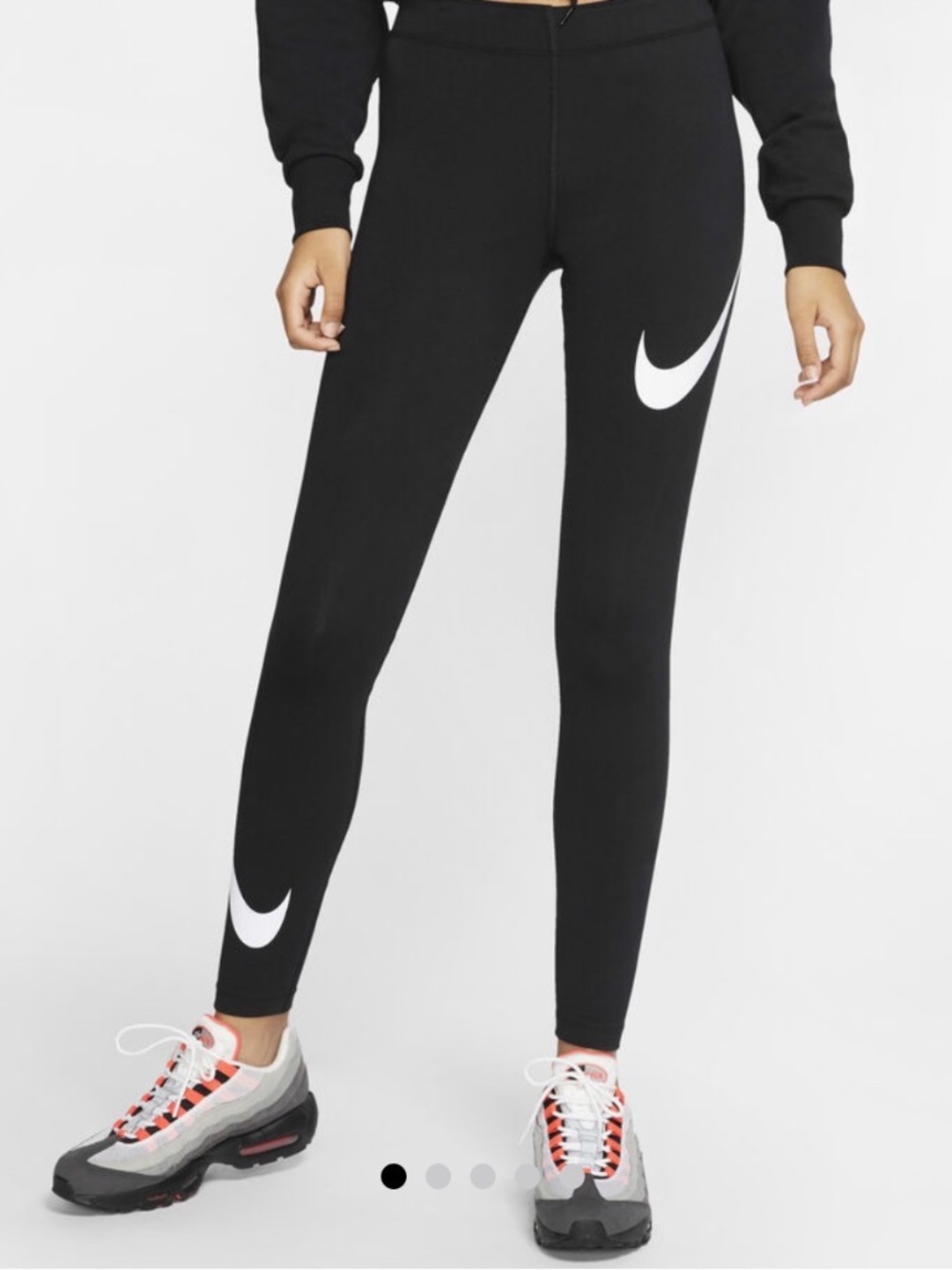 Nike Leg-A-See Swoosh Women's Mid-Rise Leggings